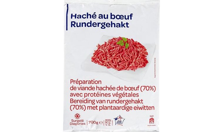 Haché au bœuf 20% MG