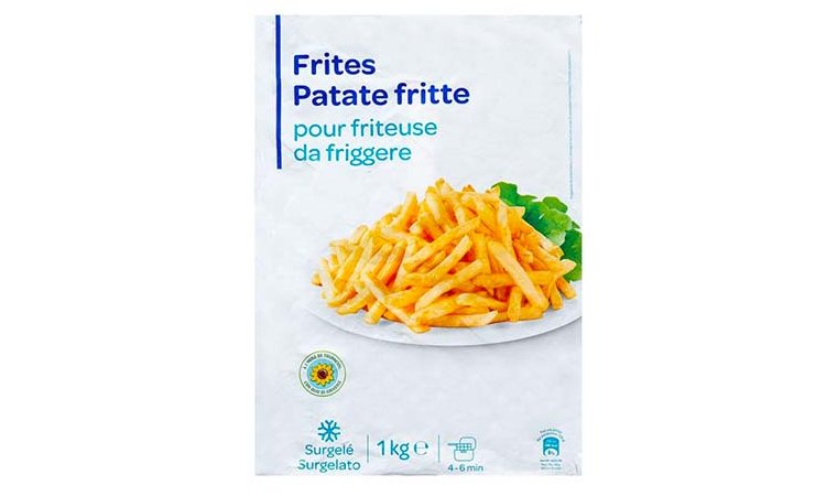 Frites pour friteuse 