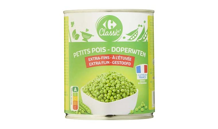 Petits pois extra-fins