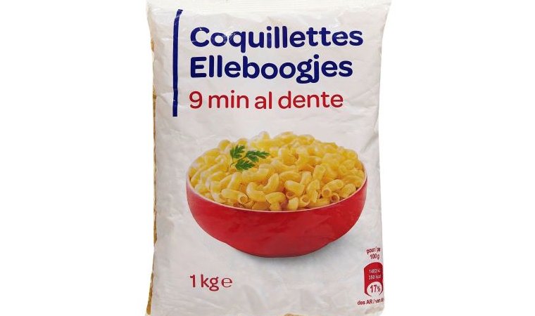 Pâtes coquillettes