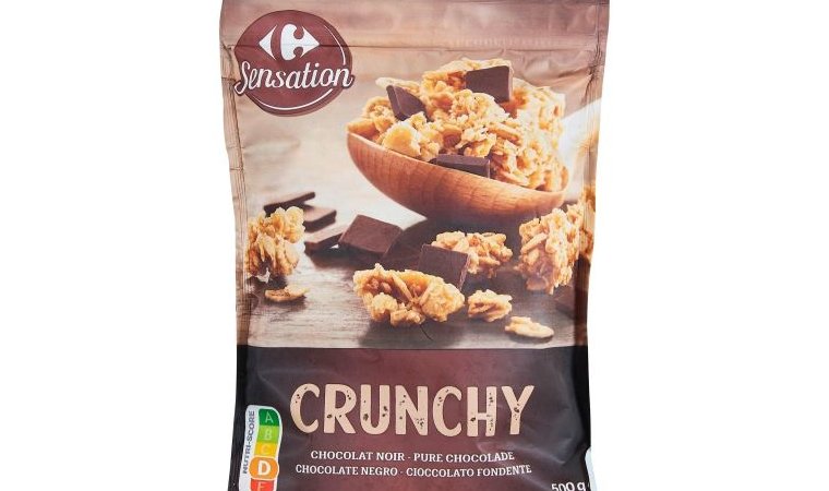 Céréales Crunchy chocolat noir