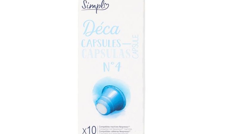 Café capsules Déca